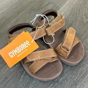 {NWT} Gymboree Toddler Velcro Strap Sandals Brown